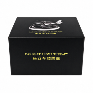 Car air freshener perfume for cars, with propeller, solar-powered for spectacular rotation