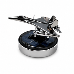 Car air freshener perfume for cars, with propeller, solar-powered for spectacular rotation