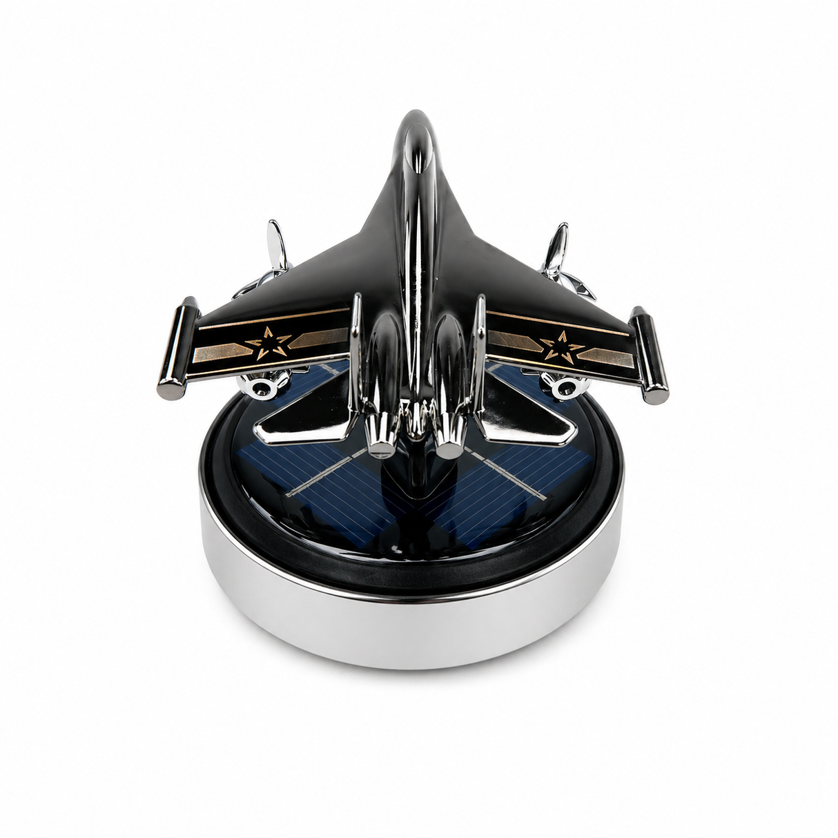 Car air freshener perfume for cars, with propeller, solar-powered for spectacular rotation