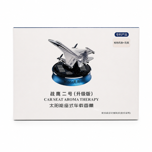Car air freshener perfume for cars, with propeller, solar-powered for spectacular rotation