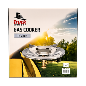 Camping gas stove head 1 burner for 2-3kg cylinder 22cm