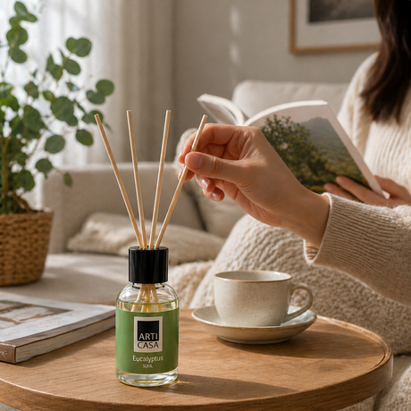 Pálcás illatosító lakásba 50ml palack különböző illatban 1db