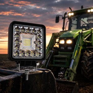 Work lamp LED square combined light 12/24V