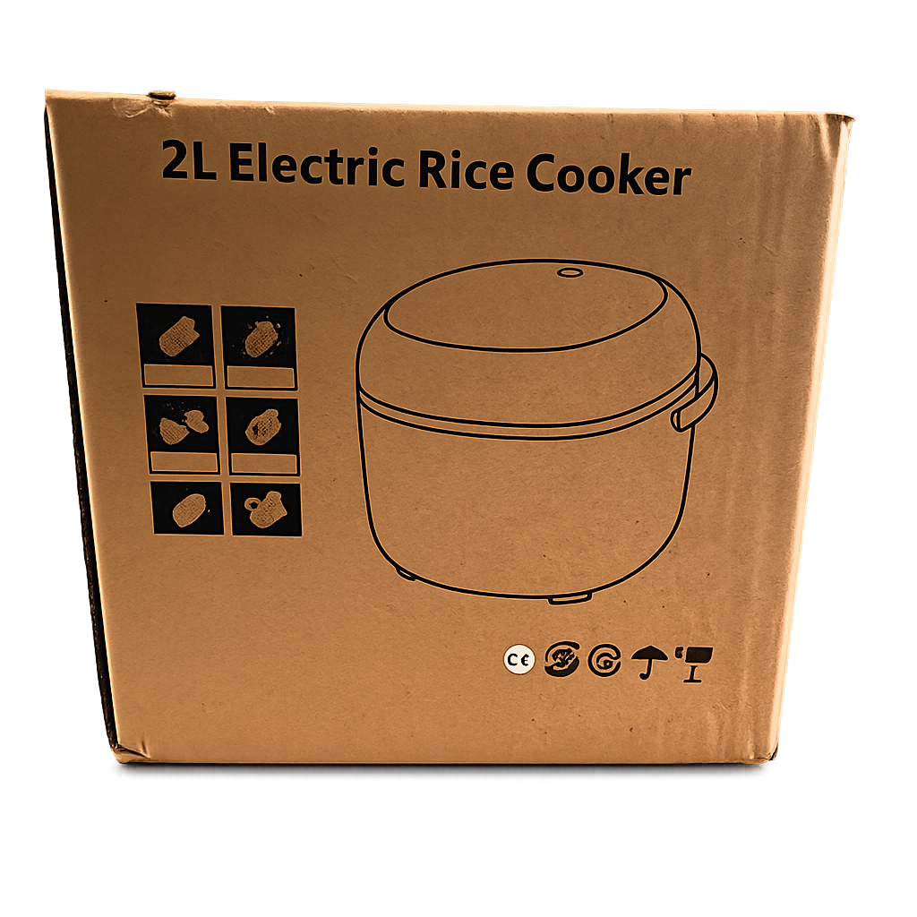 Electric Rice Cooker for Car, 12-24V / 220V, 2L
