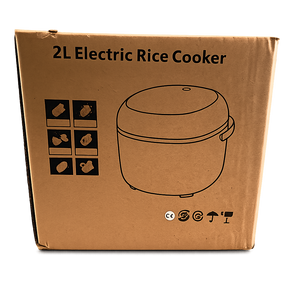 Electric Rice Cooker for Car, 12-24V / 220V, 2L