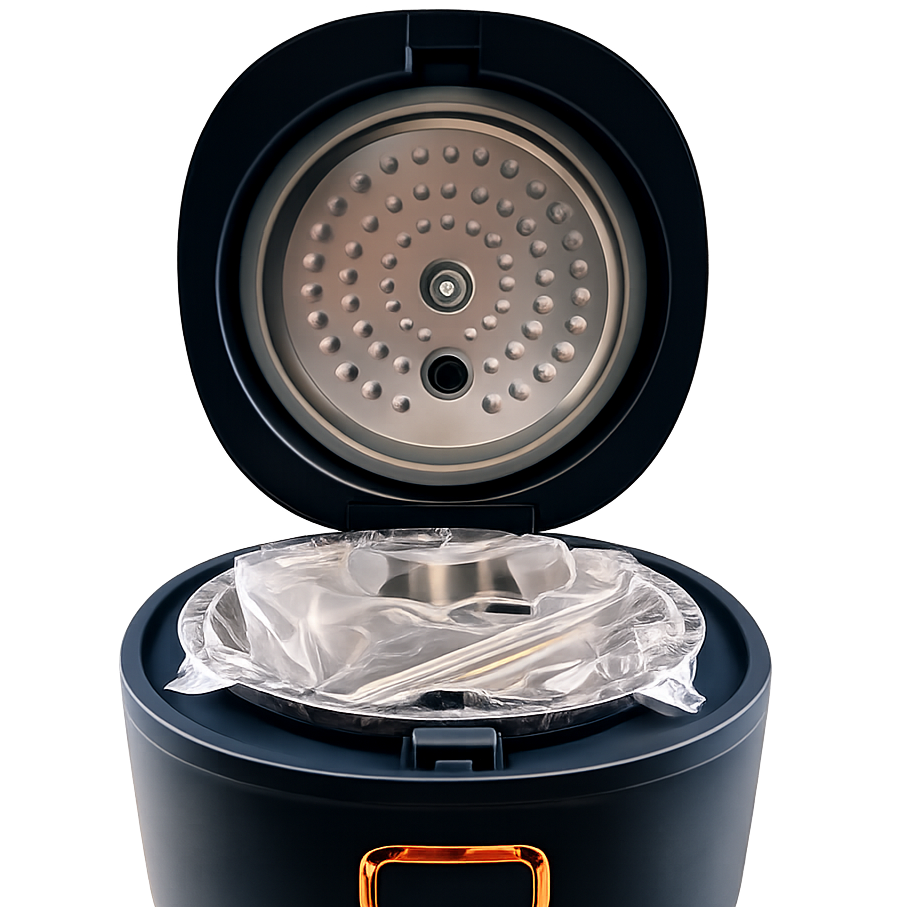 Electric Rice Cooker for Car, 12-24V / 220V, 2L