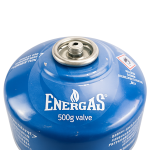 Camping gas bottle 500 g 7/16 EN417