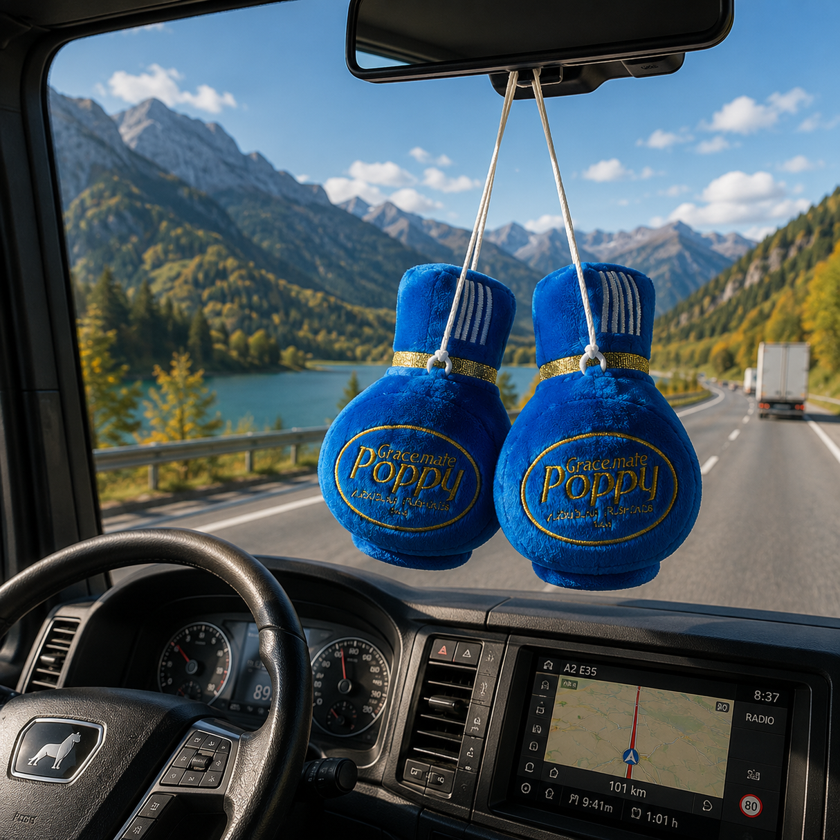 Car air freshener plush 35x30cm 2 pcs 200g