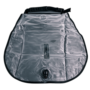 Camping shower with PVC coating 20L blue