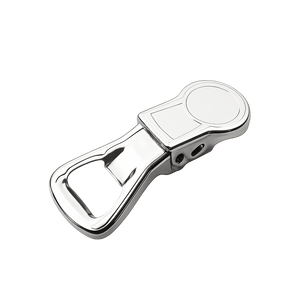 Beer opener, cap lifter and re-sealer, in silicone and stainless steel design