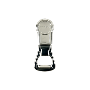 Beer opener, cap lifter and re-sealer, in silicone and stainless steel design