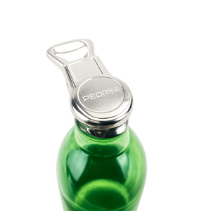 Beer opener, cap lifter and re-sealer, in silicone and stainless steel design