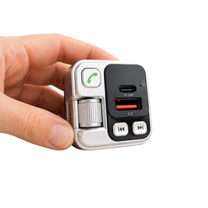 FM Transmitter Bluetooth 45W PD + QC 3.0 autós töltő Kihangosítóval