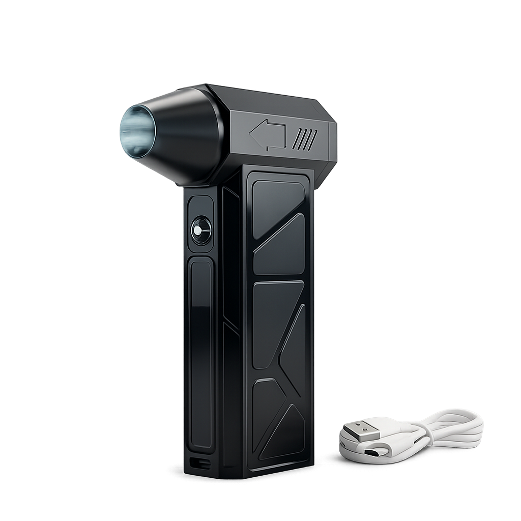 Mini akkus légfúvó és porszívó 160 W prémium