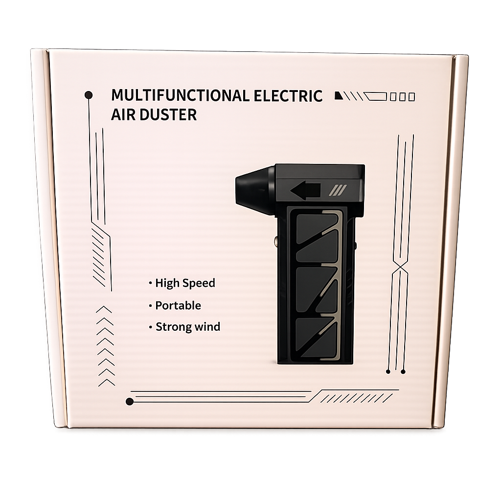 Mini akkus légfúvó és porszívó 160 W prémium