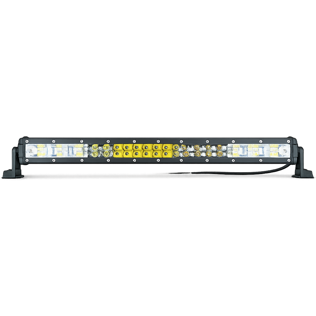 Munkalámpa LED egy soros kombinált fény 180W 12/24V