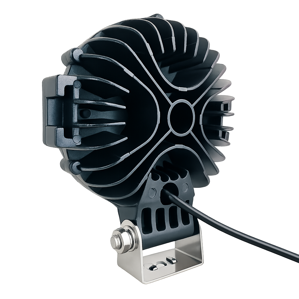 Távolsági fényszóró Led-es kör 51W fehér