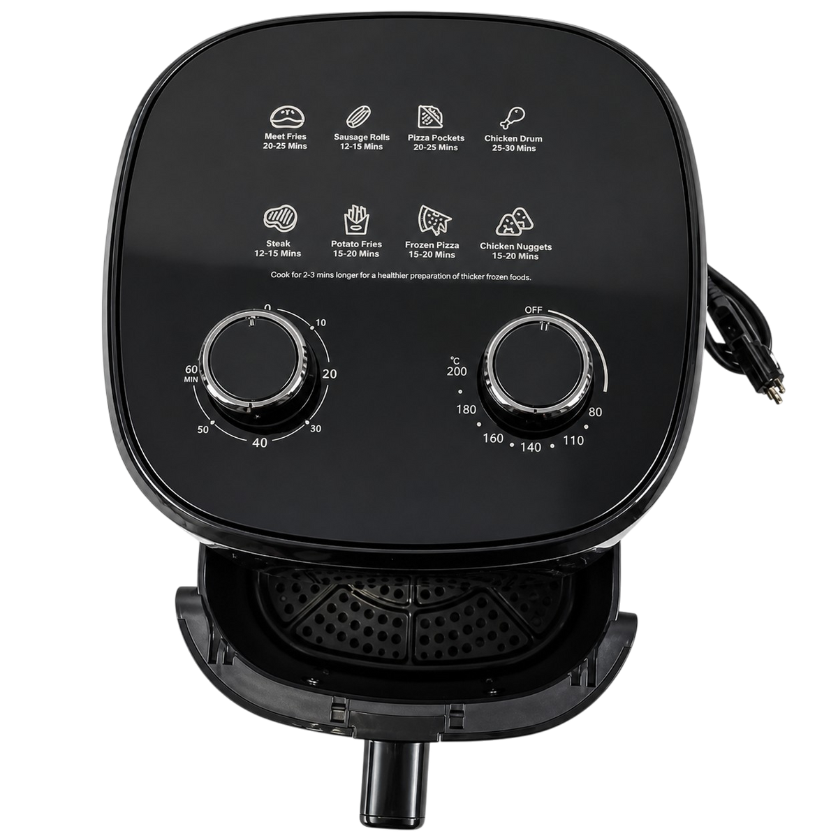 Air fryer 24V 250W 4L
