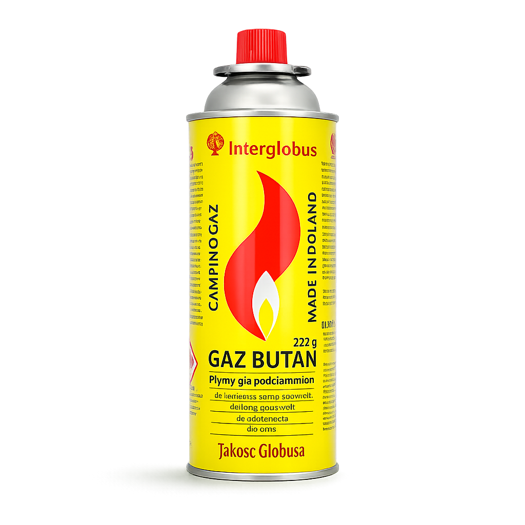 Camping gas cylinder for gas stoves 227g