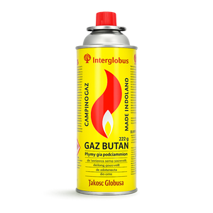 Camping gas cylinder for gas stoves 227g