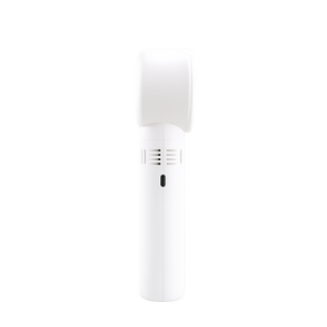 Handheld Mini Fan with Battery and USB Connection, White