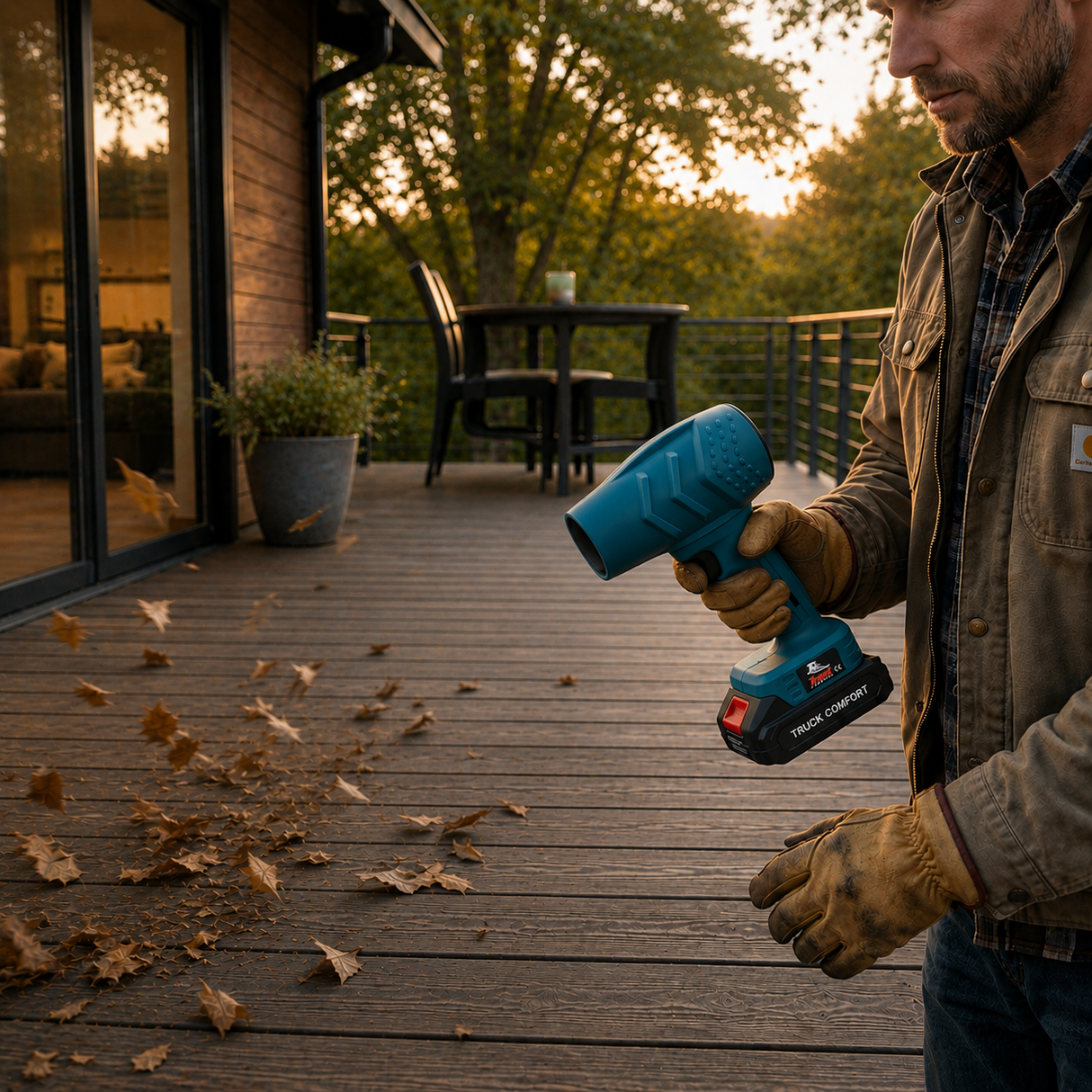 Cordless Air Blower Powerful Wireless 21V 1050W