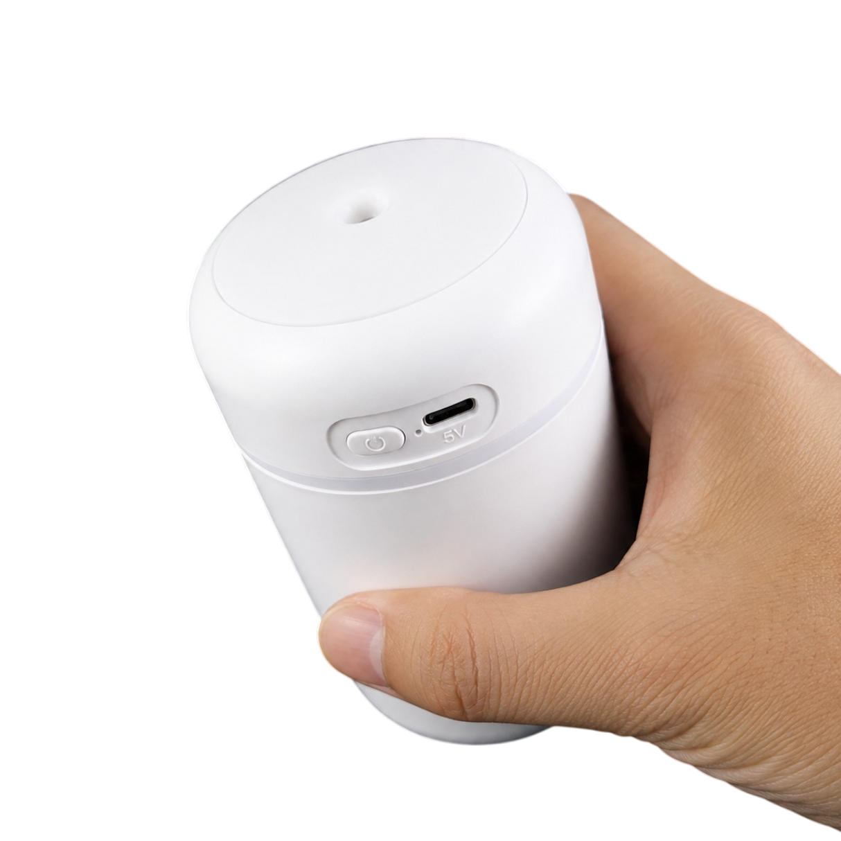 Ultrahangos aroma diffúzor és illóolaj párologtató LED 2 üzemmóddal, USB-C