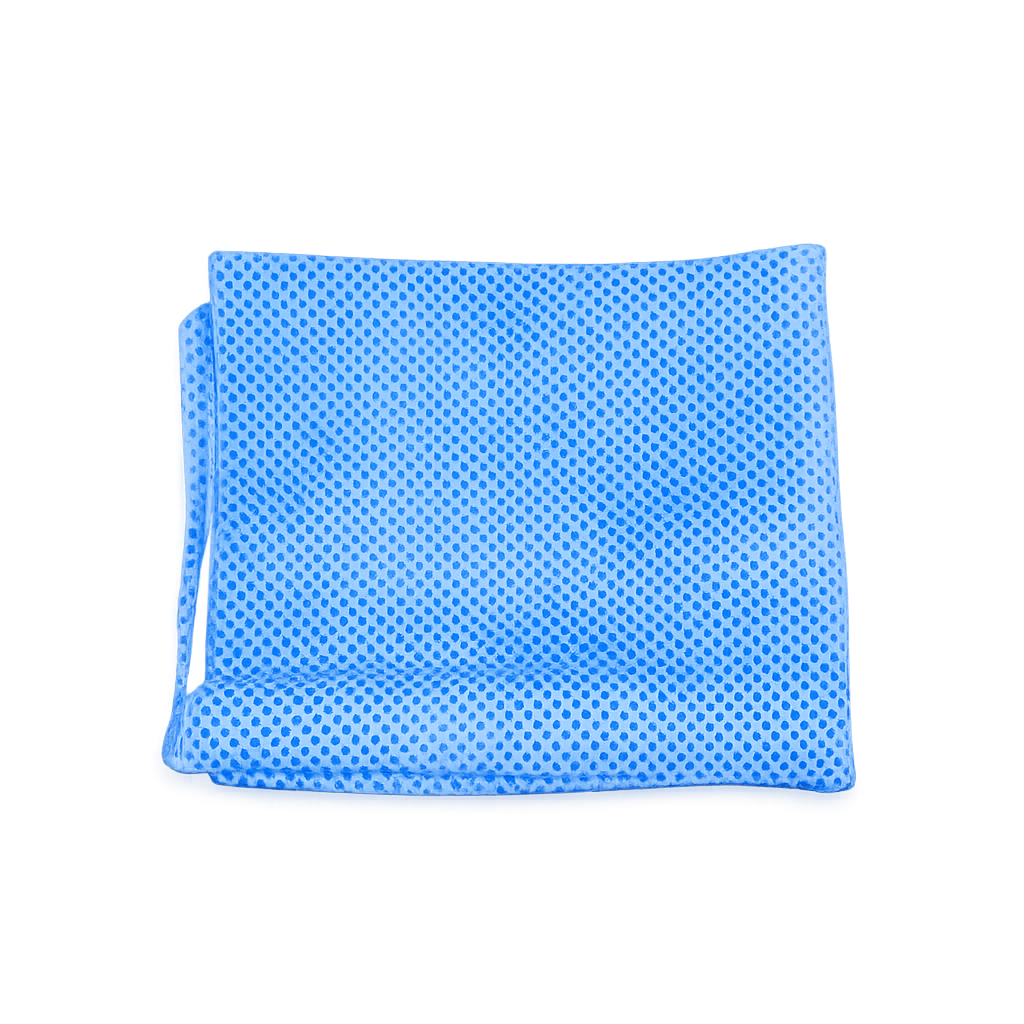 Cooling towel absorbent for sports, outdoor activities 66x43cm blue