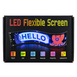 Flexibilis LED kijelző Devil Eyes szemanimációval Bluetooth vezérléssel autóhoz és kamionhoz