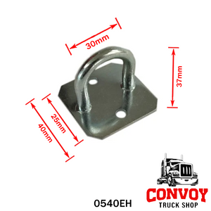 Ponyvafül fekvő félkerek