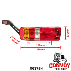 Lámpa Krone-hoz 5 kamrás háromszög prizmás gumilámpával TangDe