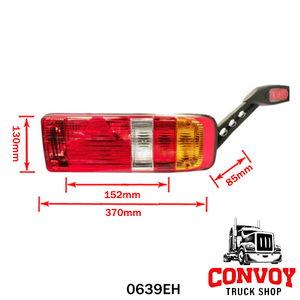 Lámpa Krone-hoz 5 kamrás háromszög prizmás gumilámpával TangDe