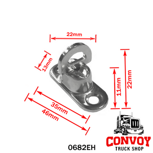 Ponyvapuble rotating ear baby buckle