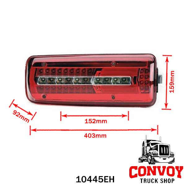 Lámpa MAN-hoz TGX Euro 6 LED
