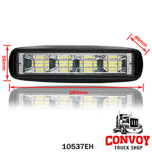 Munkalámpa LED lekerekített terítö 12/24V