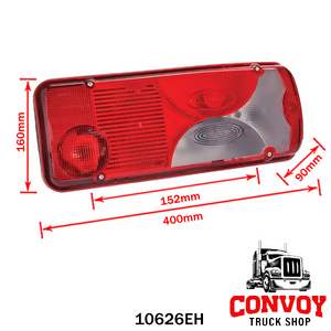 Lámpa Iveco-hoz Stralis LC8 szürke gyári Vignal