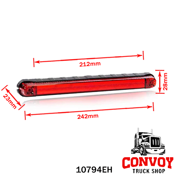 Lámpa helyzet LED hosszú 242mm