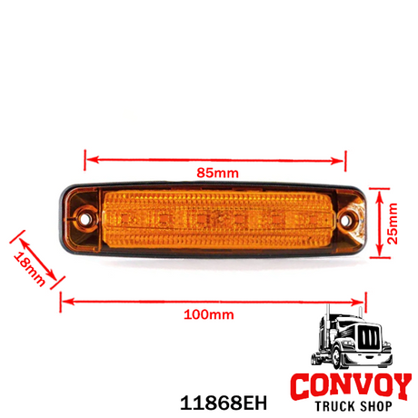 Lámpa helyzet LED kicsi kábellel 12/24V Fristom