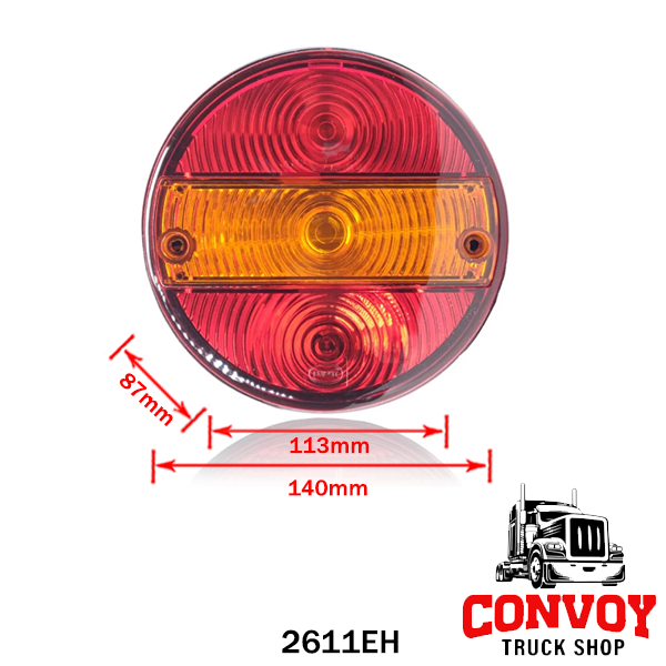 Lámpa kör csík indexes, bal rendszámos