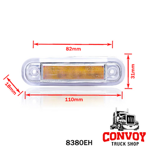 Lámpa helyzet LED áttetsző