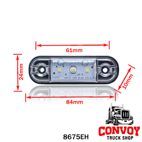 Lámpa helyzet LED kicsi 12/24V