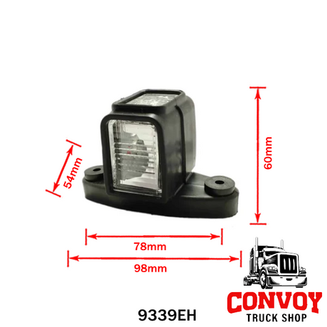 Szélességjelző gumilámpa omega LED-es Superpoint 4