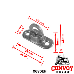 Ponyvapuble rotating ear baby buckle