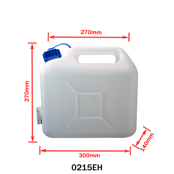 Plastic keg with tap 5l