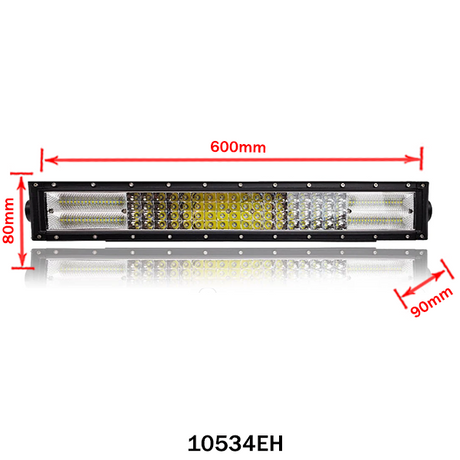 Munkalámpa LED négy soros kombinált fény 432W 12/24V