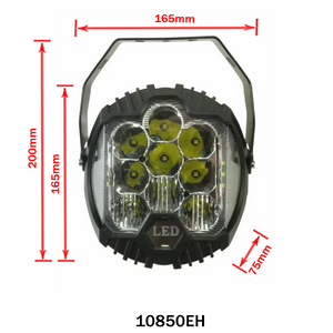 Work lamp combined with LED holder 75W 12/24V