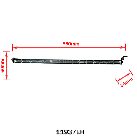 Led munkalámpa,fényhíd vékony kombinált fénnyel 234W 12/24V