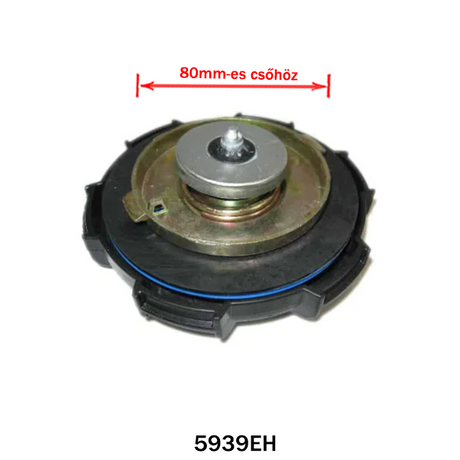 Tanksapka zárható műanyag 80mm