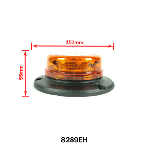 Flashing lamp yellow yellow ultravin thin 12/24V