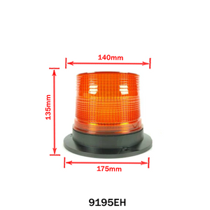 Flashing lamp Yellow LED 40 LED